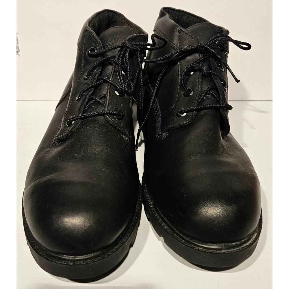 Timberland‎ Mens Black Leather Waterproof Chukka Boots 22047 Size 12M